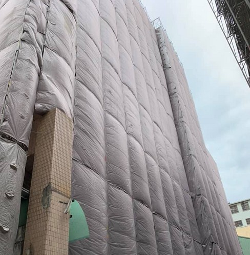 高雄金剛鷹架住宅鷹架工程案例