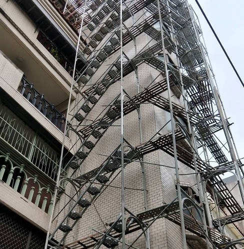 高雄金剛鷹架特殊工程鷹架案例