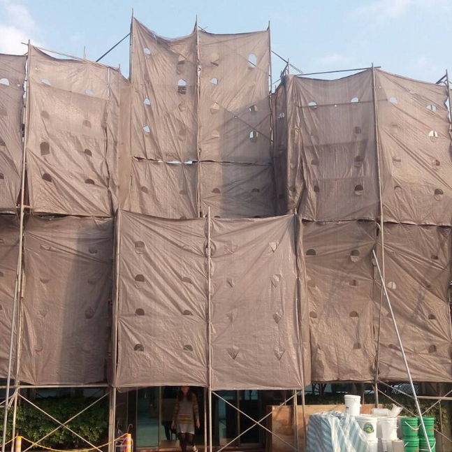 為何選擇高雄金剛鷹架的背景裝飾圖