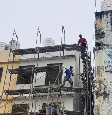 高雄金剛鷹架施工組長